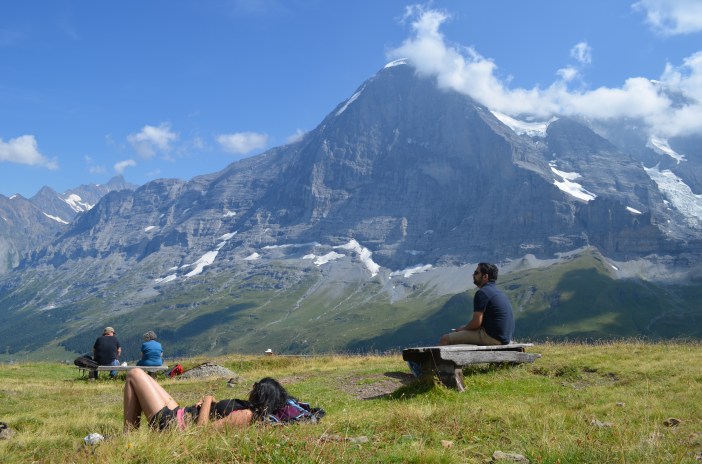 Pit stop during the hike